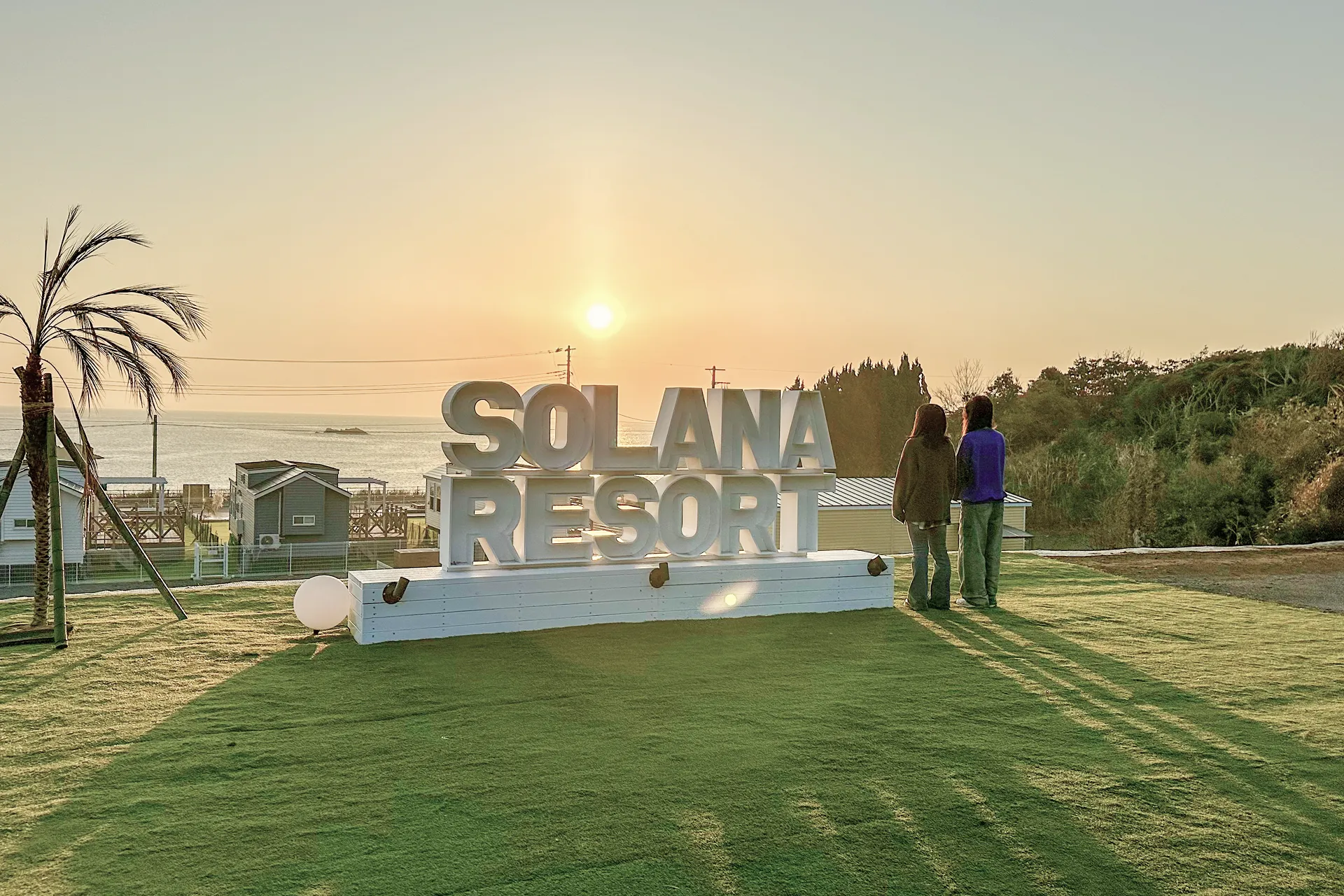 BBQを楽しむ様子